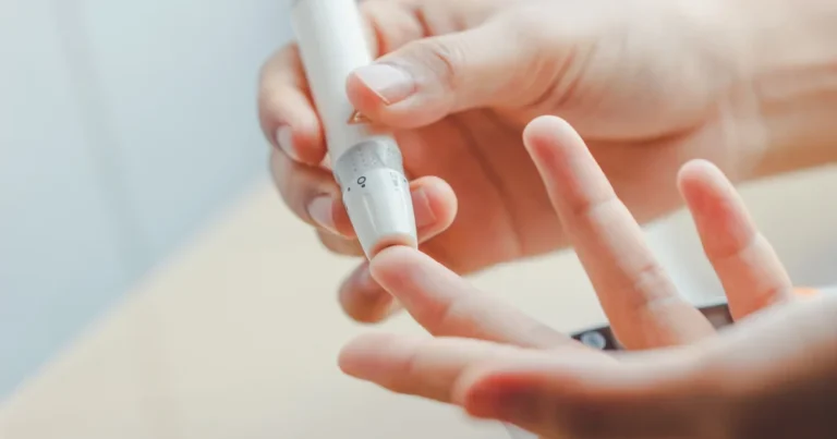 Photo: A spotlight on Diabetes
