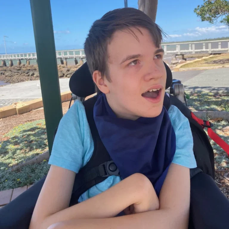 Photo: Working Together to Support Liam